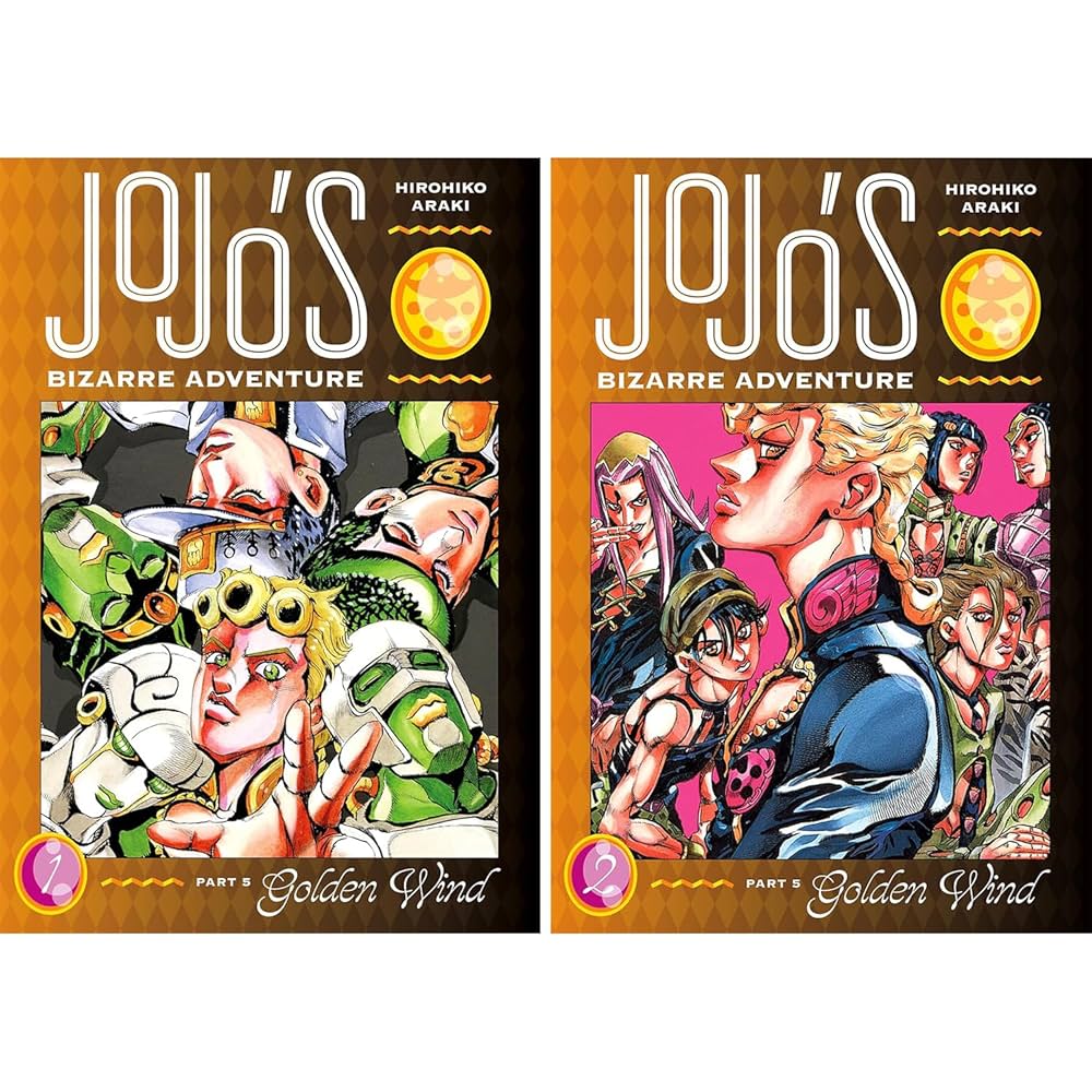 JoJo's Bizarre Adventure Part 5: Golden Wind Volume 1-9